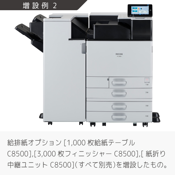 RICOH IP C8500 A3カラーレーザープリンター | リサイクルトナーやインクカートリッジのmita